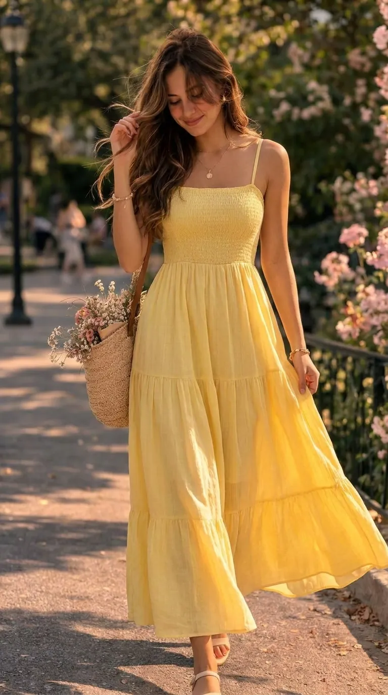 Model wearing the garment, restyled